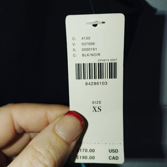 Anthropologie Black‎ Halter Dress Slit Legs XS Black Witchy Goth Romantic Goth - Picture 3 of 11